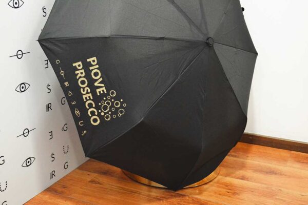 ombrello piccolo scatto gorgeous nero prosecco